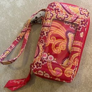 Vera Bradley Wallet in Raspberry Fizz